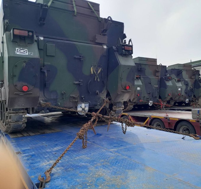 Литва передала ЗСУ бронетранспортери М577