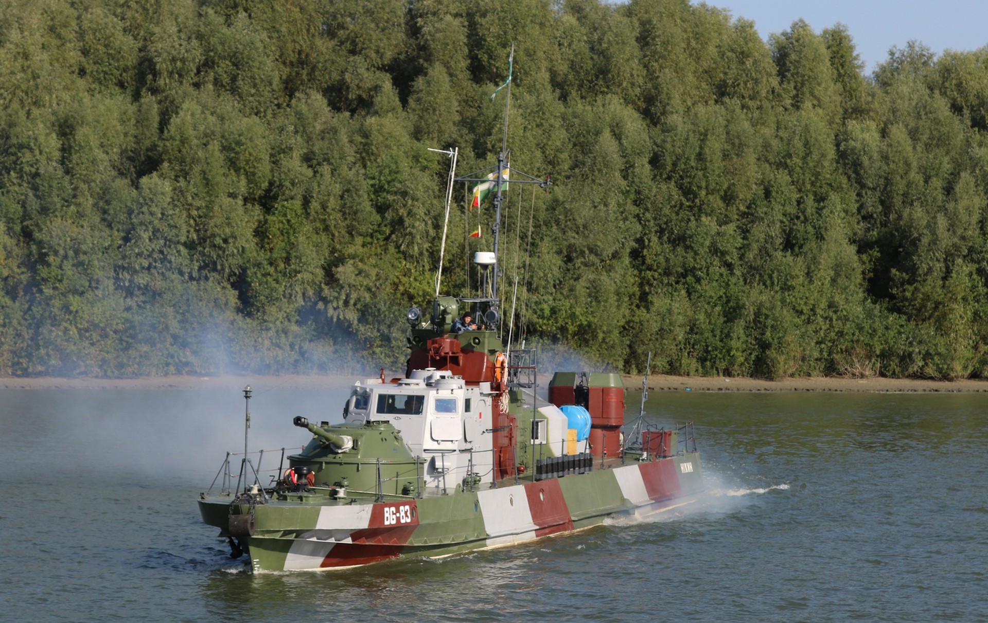 На Дунаї розпочали активну фазу маневрів прикордонників України та Румунії