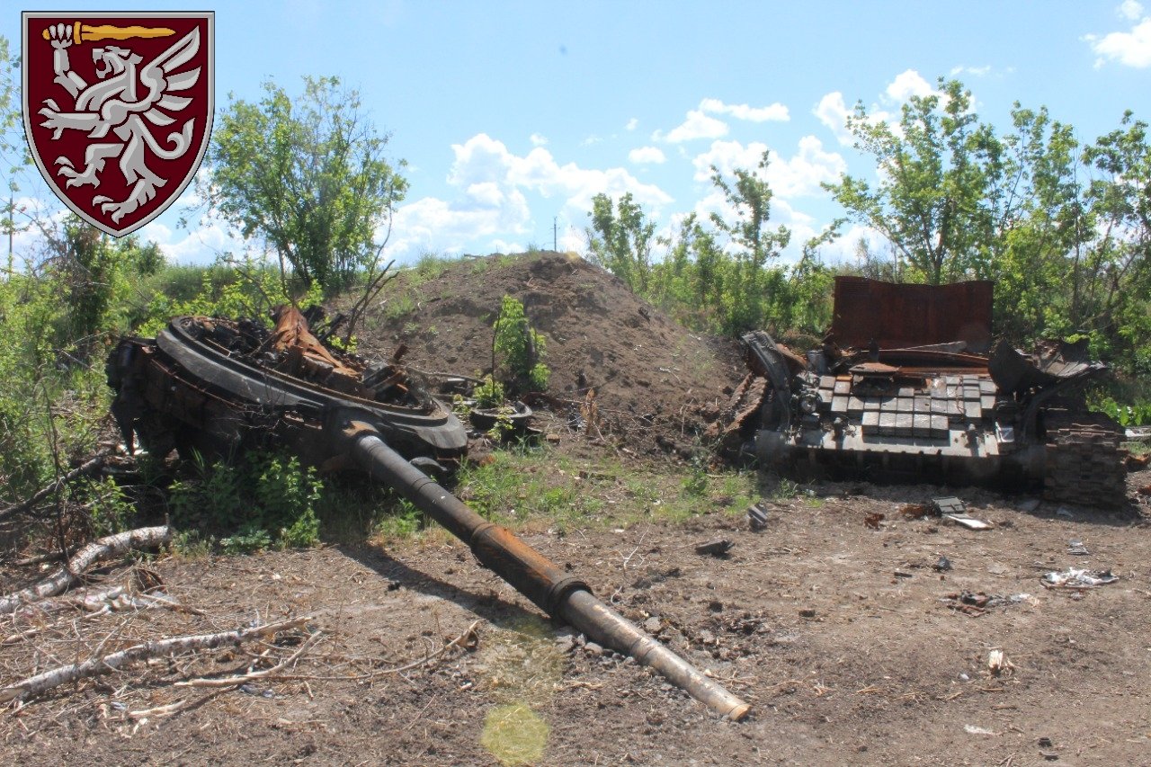 Українські десантники продовжують жнива. Два російські танки – врожай «Стугни»