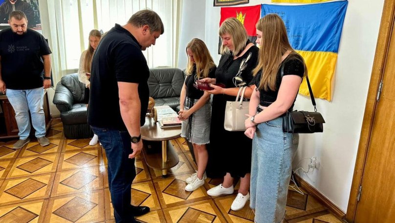 Трьох воїнів з Львівщини нагородили орденом «За мужність»