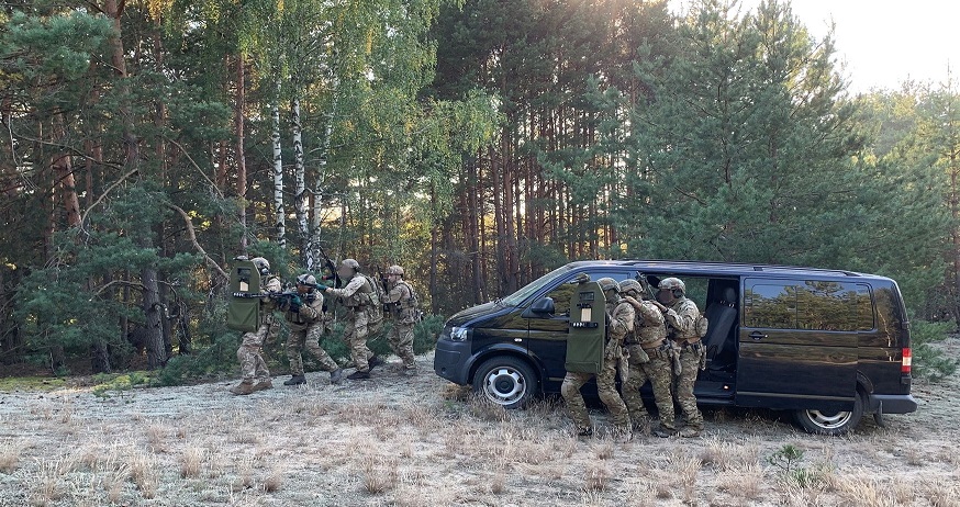 Біля кордону з Білоруссю СБУ провела навчання, наближені до бойових
