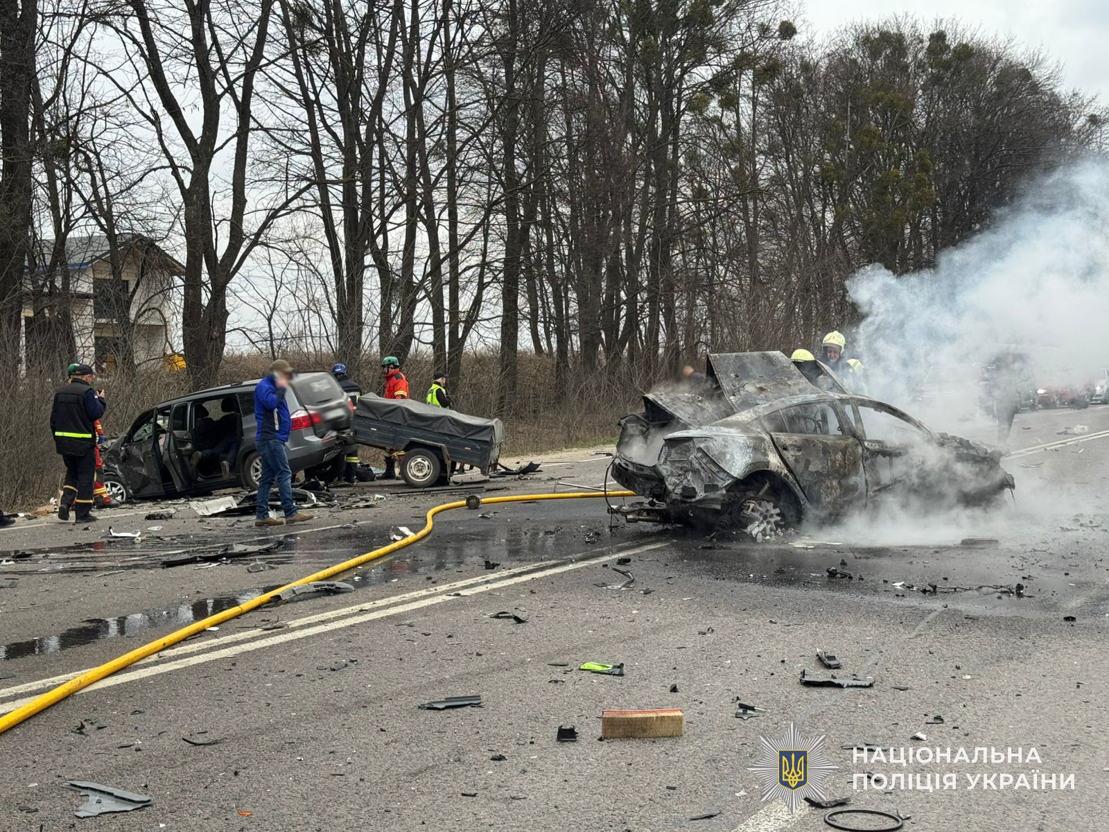 Смертельна аварія біля Львова: нові деталі вибуху авто