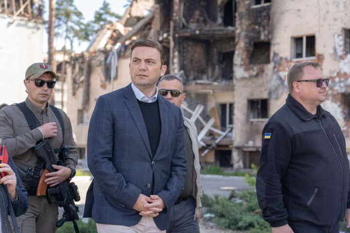 Голова МЗС Північної Македонії відвідав Ірпінь