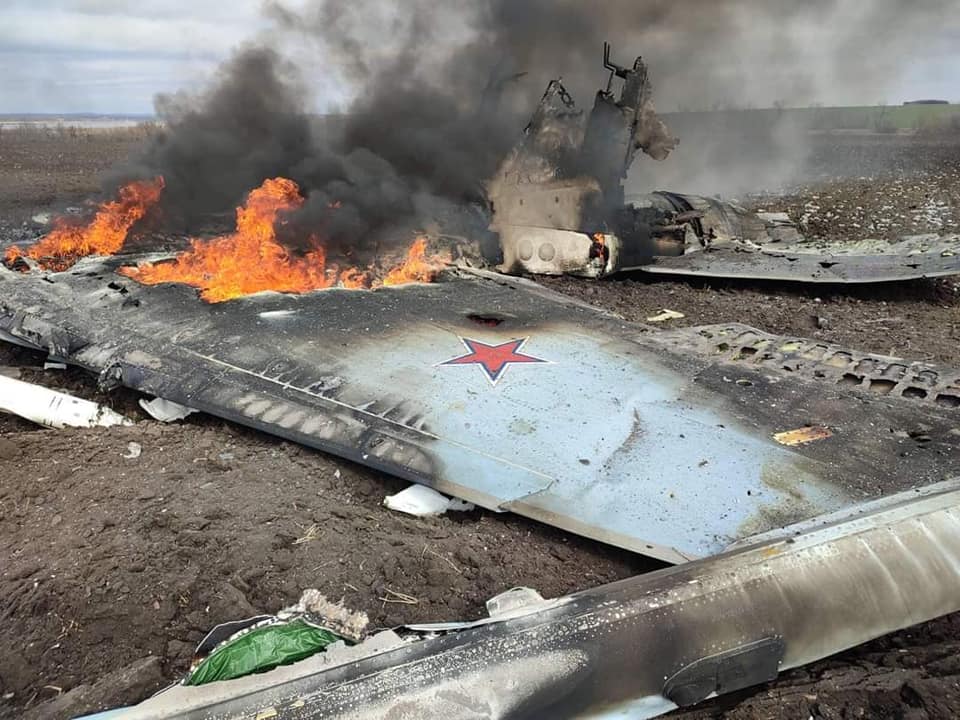 Українські військові збили російський Су-34 і спіймали пілота з Таганрога