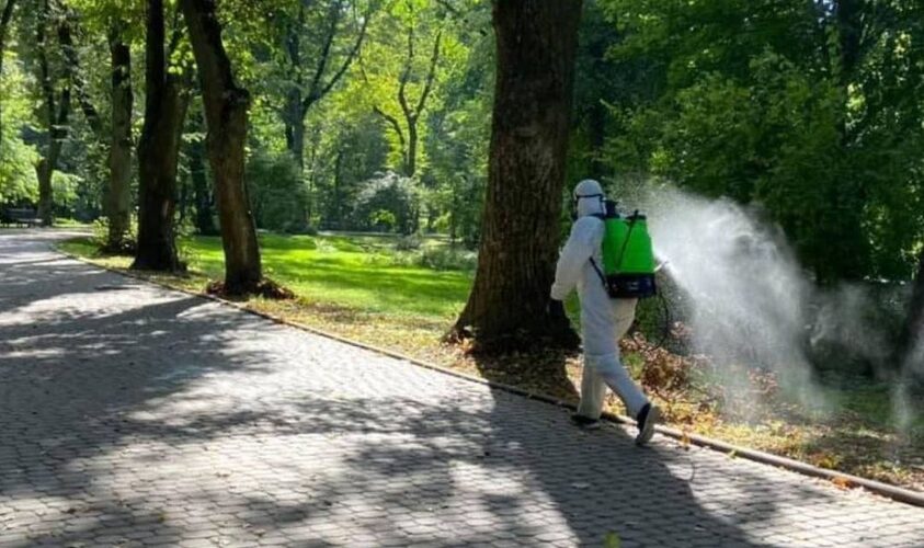У львівських парках починають обробку від кліщів: де і коли проводитимуть роботи