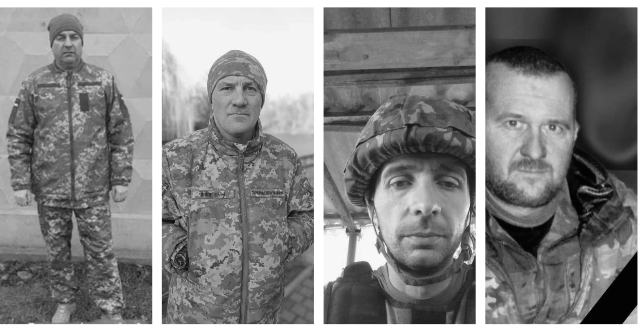 Загинули на Донеччині та Луганщині. Сьогодні Львівщина прощається із чотирма захисниками