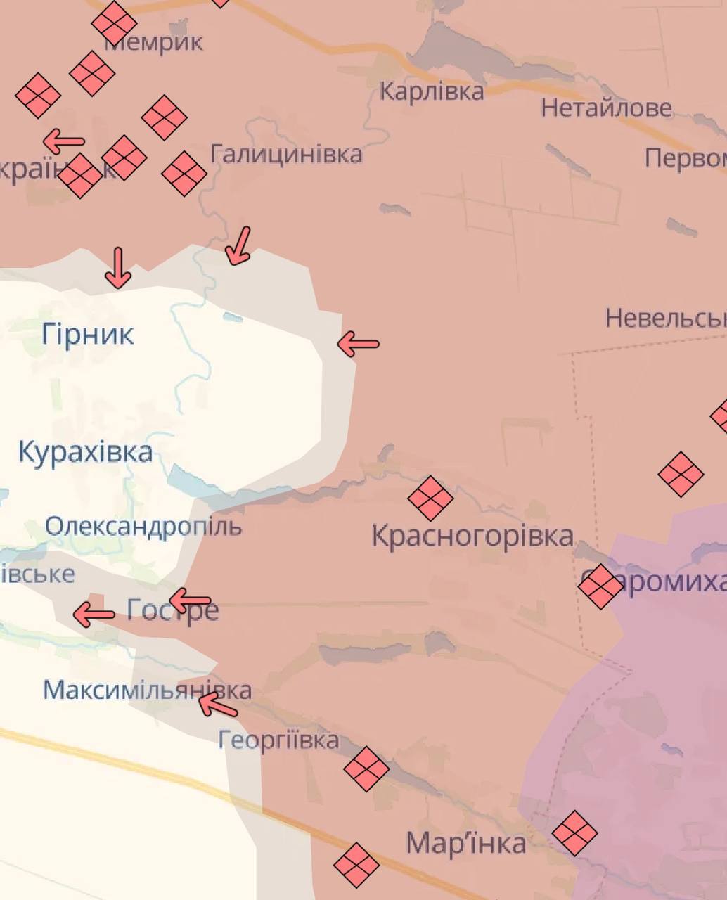 Війська РФ окупували Красногорівку, – DeepState