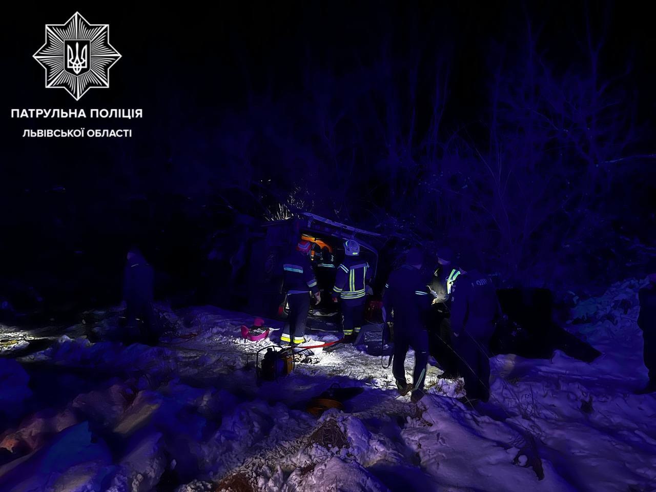 Вночі сталася смертельна аварія на Львівщині: з'явилися фото автотрощі