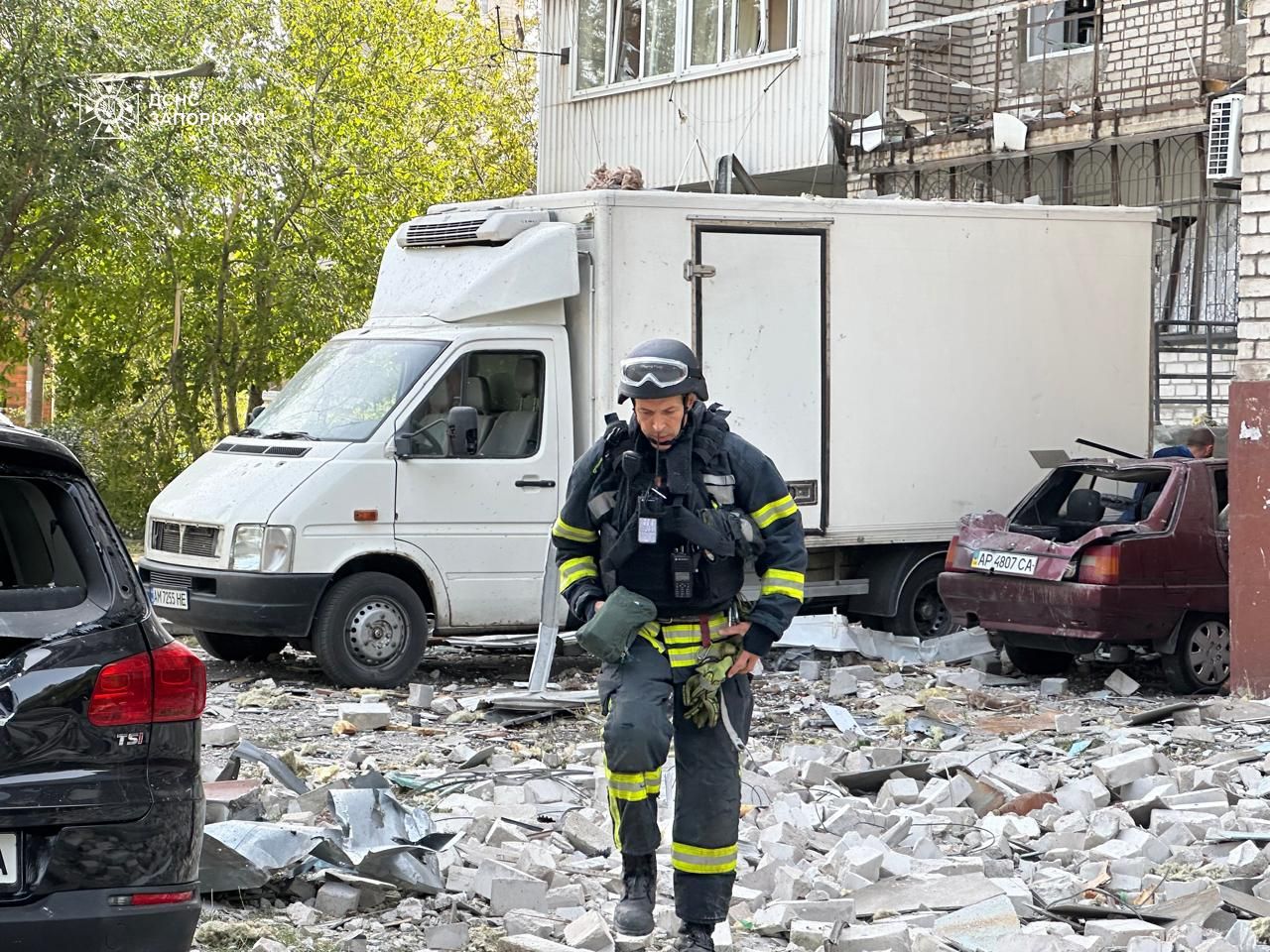 Авіаудар по Запоріжжю: знову зросла кількість постраждалих