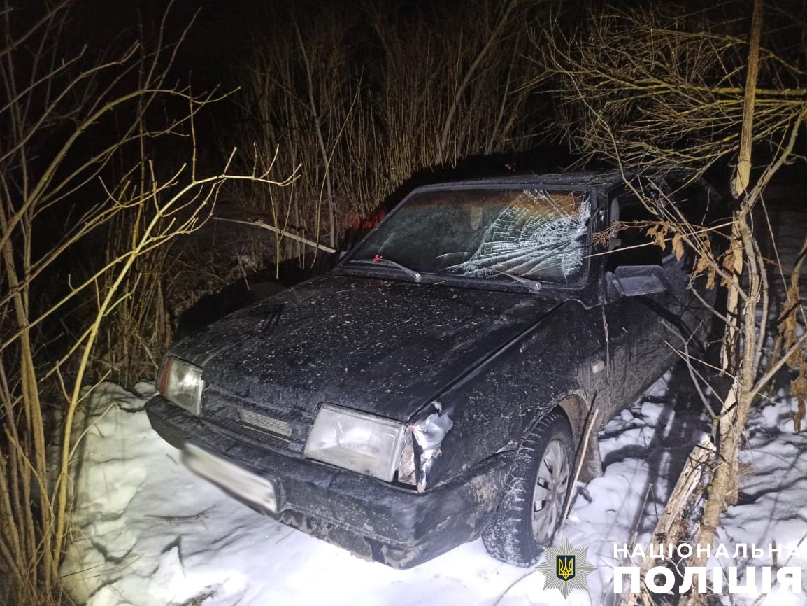 На Львівщині 19-річний водій напідпитку збив юнака і сховав авто у кущах