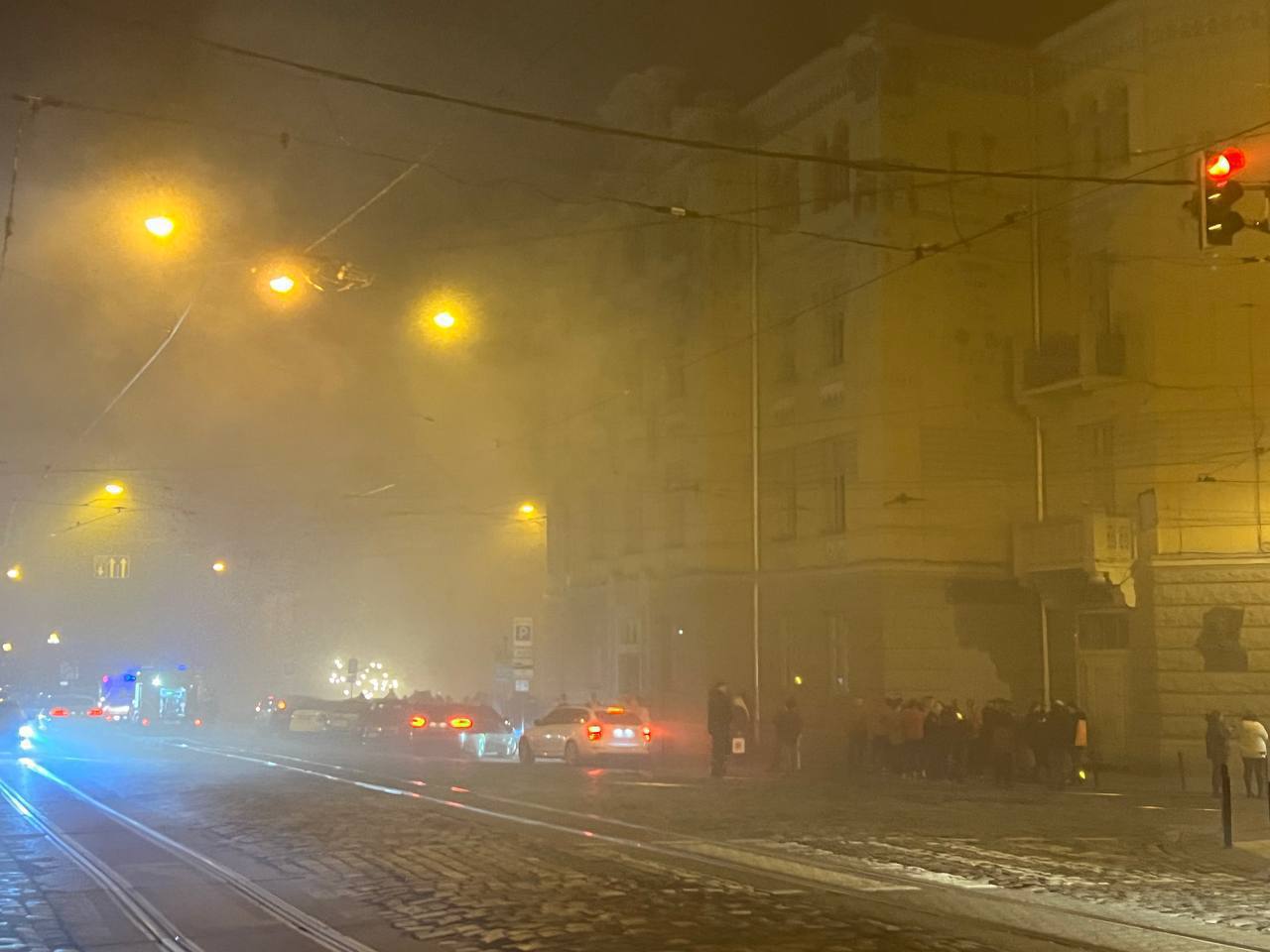 У центрі Львова - пожежа в будівлі музею "Арсенал" та ресторану "Реберня"