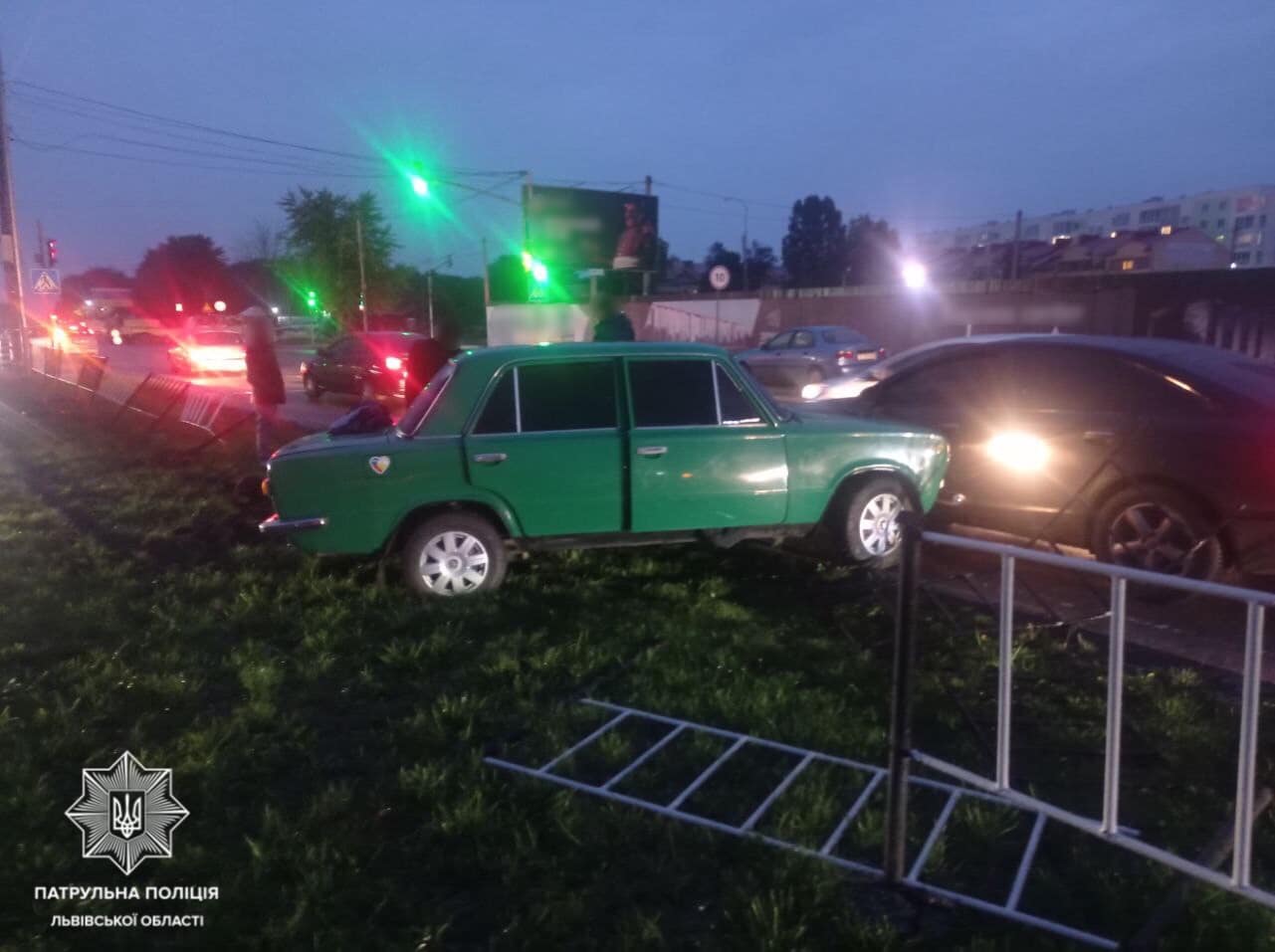 Рівень алкоголю у 12 разів понад норму: у Львові водій на «Жигулях» вчинив ДТП