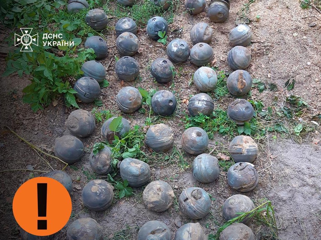 «Небезпечні м'ячики» від РФ: рятувальники застерігають мешканців Львівщини
