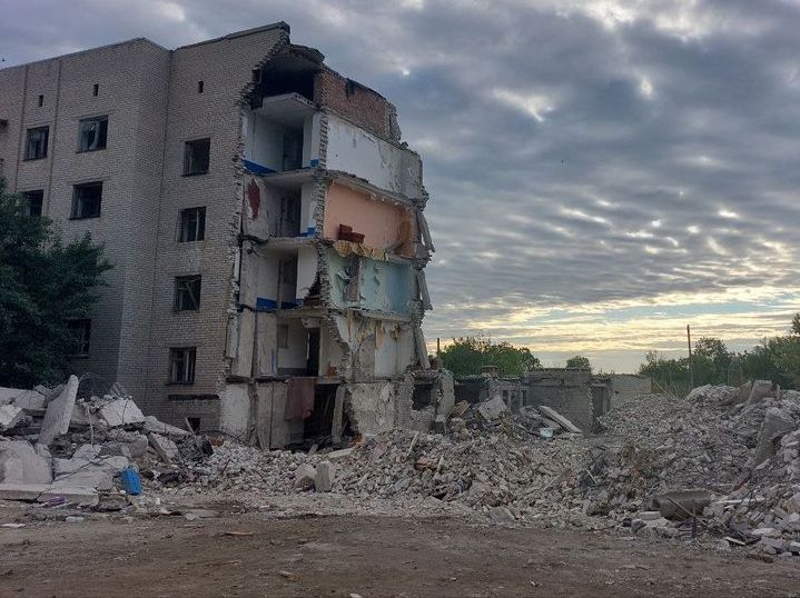 Рятувальники Донеччини у Часовому Яру розібрали 100% завалів