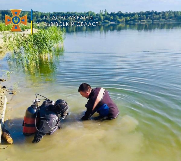 На Львівщині за добу виявили двох потопельників