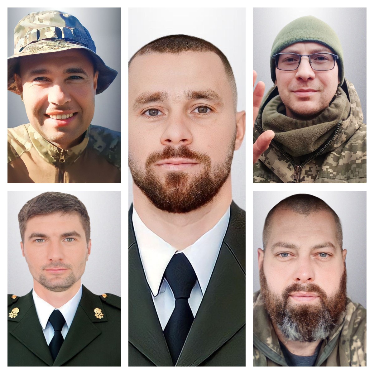 Нацгвардійці, морський піхотинець, воїни 116-ї та 117-ї бригад. Львів прощається із п’ятьма Героями