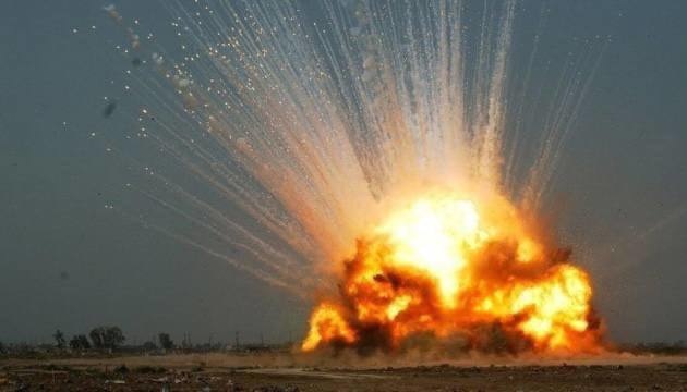 На Херсонщині детонує ворожий склад із боєкомплектом