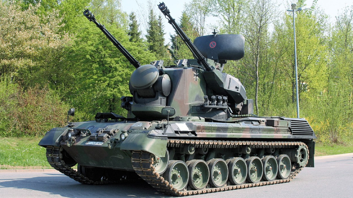 В Україну прибули перші зенітні установки Gepard з Німеччини