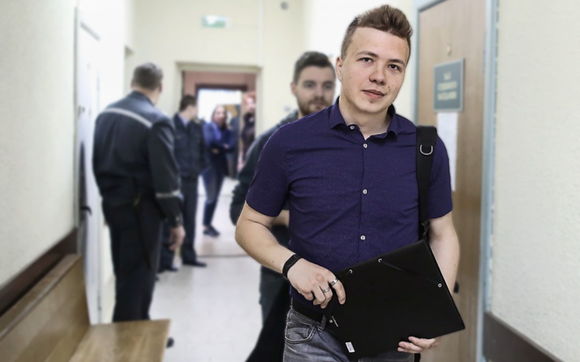 Білоруські ЗМІ показали «свідчення у заворушеннях» затриманого Протасевича (відео)