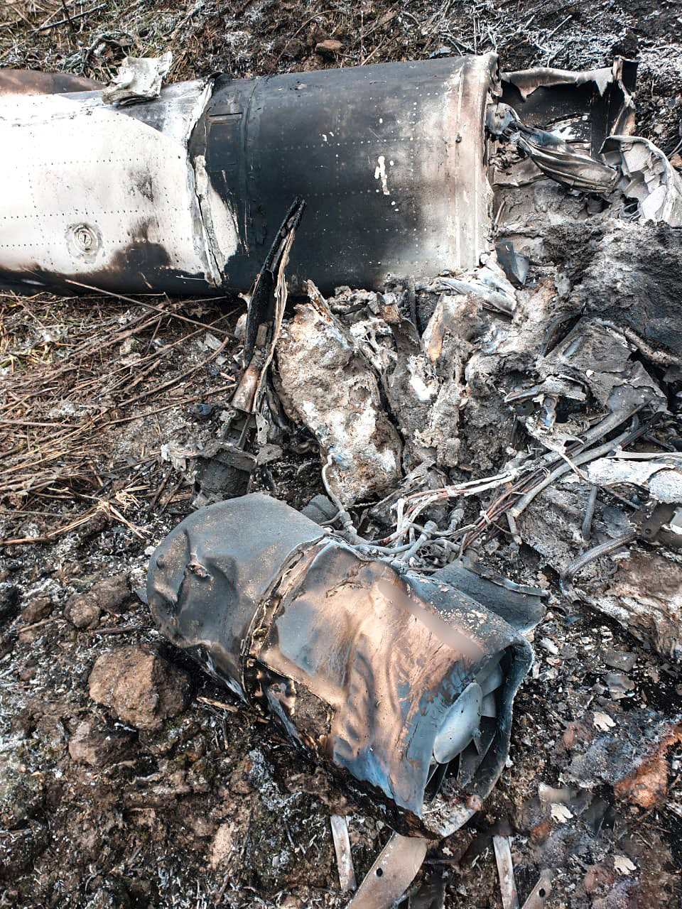 Йшла низько. Нацгвардійці показали уламки крилатої ракети, яку збили з кулеметів та автоматів