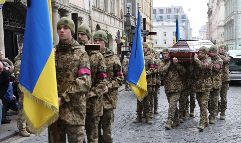Прикордонник і десантник. Львів прощається з двома Героями, які загинули на війні