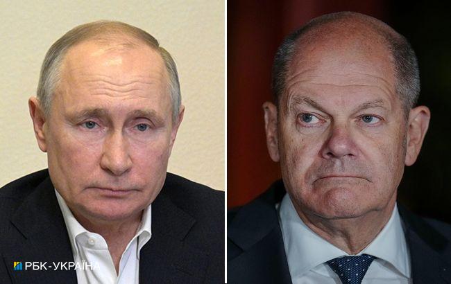 Канцлер Німеччини Олаф Шольц провів першу за два роки телефонну розмову з Путіним