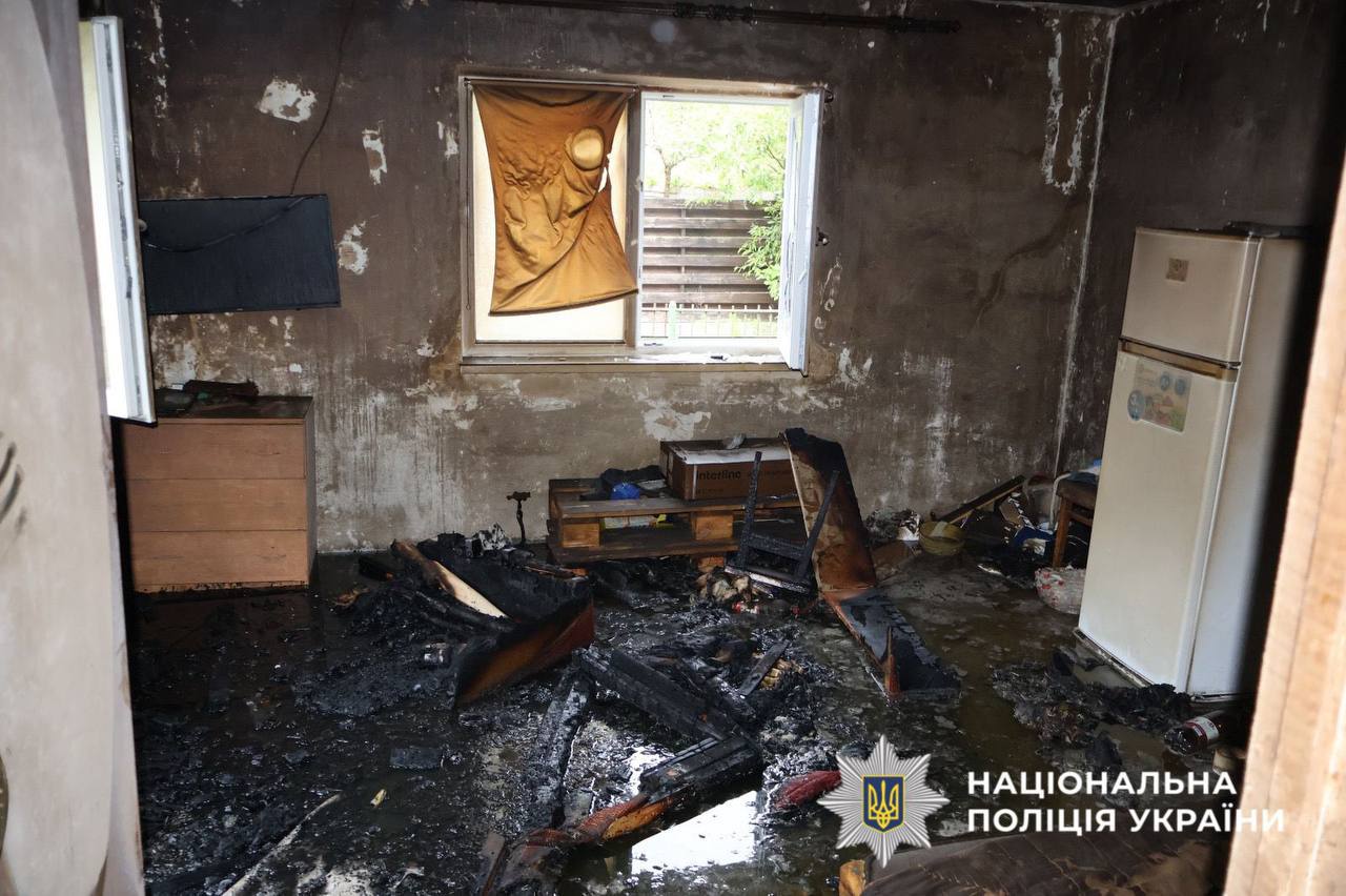 На Київщині в будинку живцем згоріла людина