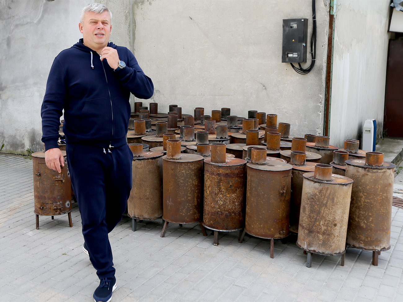 Президент «Руху» Григорій Козловський замовив 500 буржуйок для потреб військових 