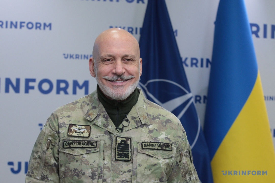 Підтримка України залишатиметься непохитною. НАТО –  разом із вами, – адмірал Джузеппе Каво Драгоне (відео)