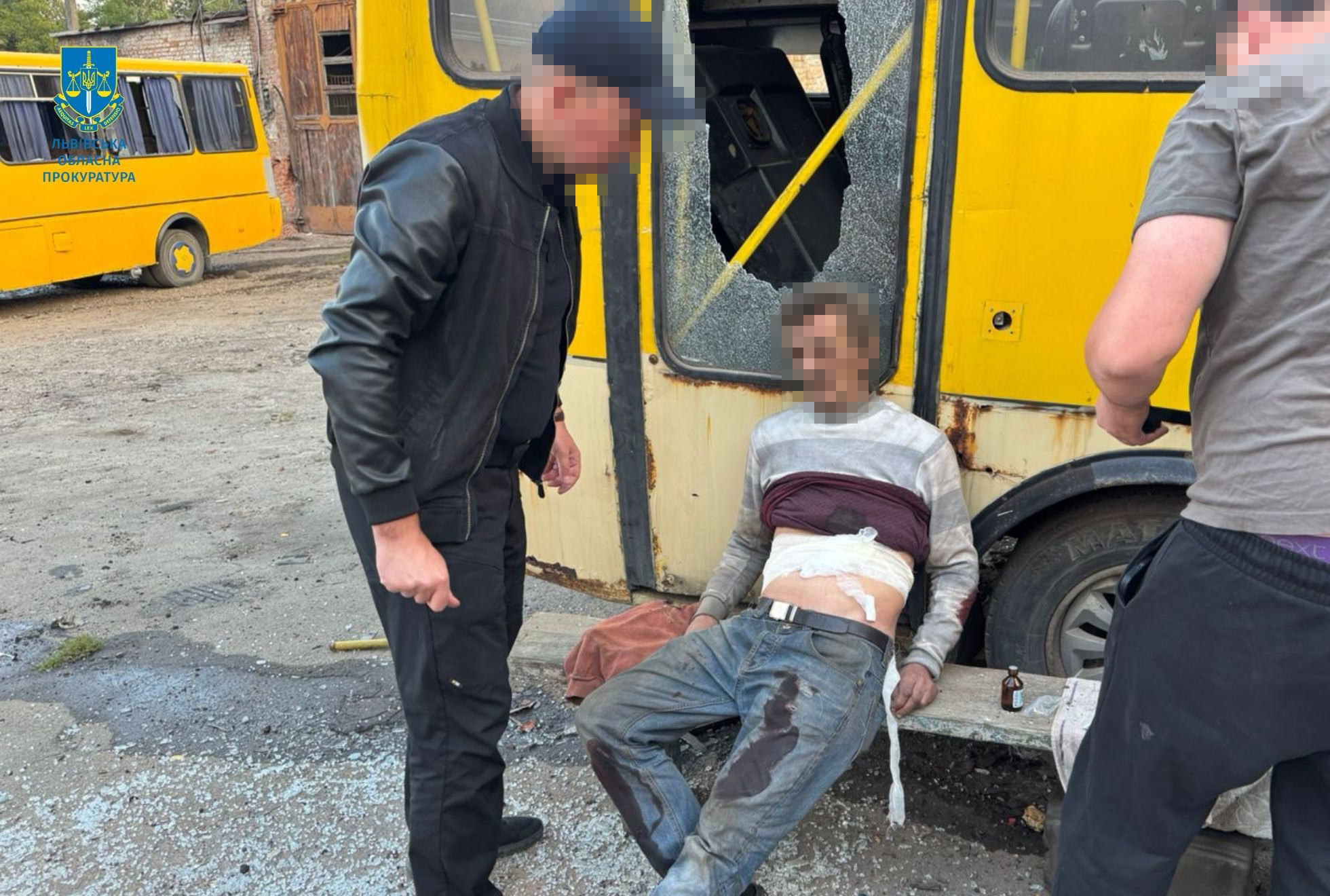 Прокуратура показала чутливі кадри атаки по Львову