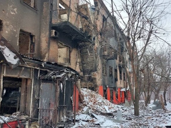 Офіс омбудсмена Денісової у Харкові окупанти знищили обстрілами