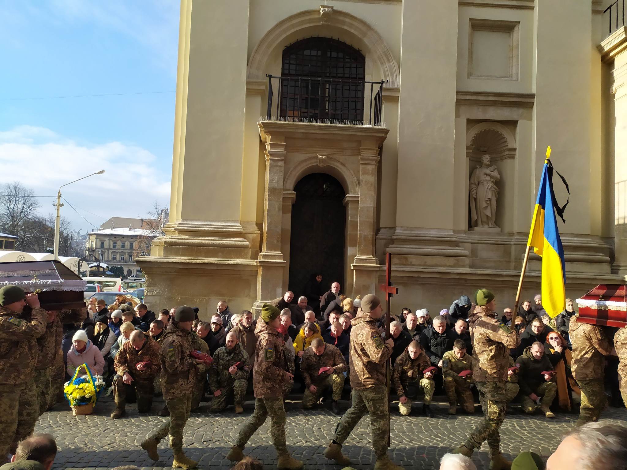 Віддали життя за Україну. Львів прощається з трьома Героями, які загинули на фронті