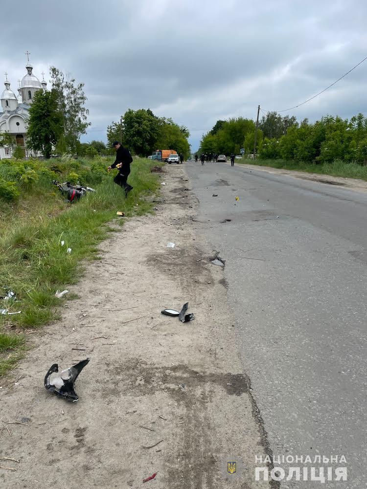 На Львівщині через п'яного водія авто загинув мотоцикліст