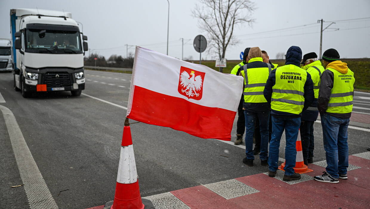 Польські фермери погрожують відновити блокади на кордоні з Україною