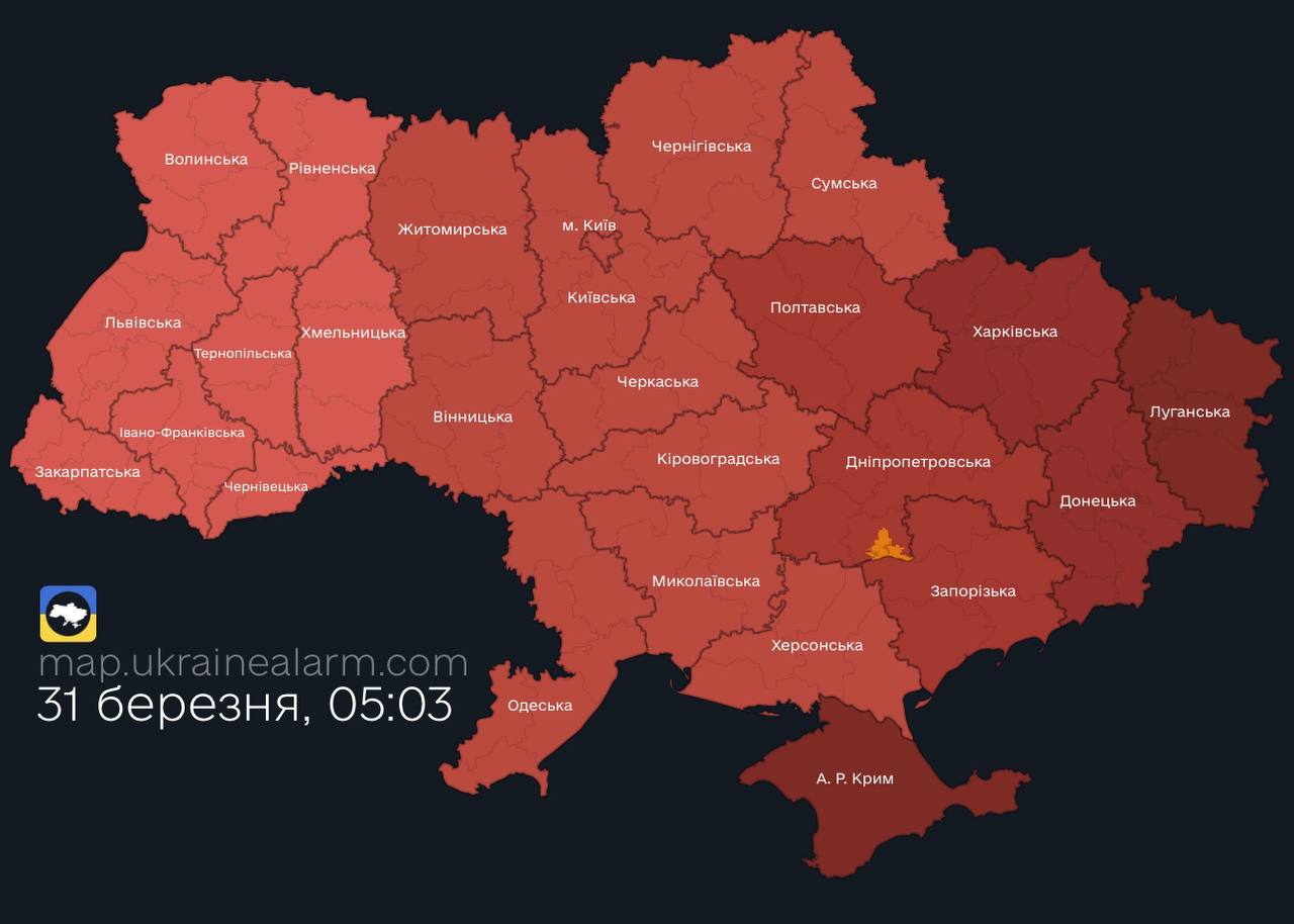 Росіяни атакувала ракетами захід України: працювала ППО