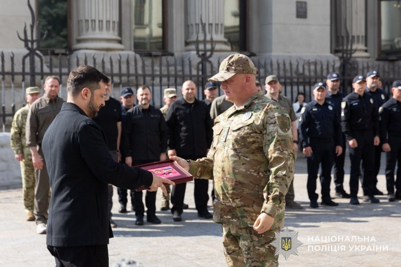Поліцейський зі Львівщини отримав звання Героя України