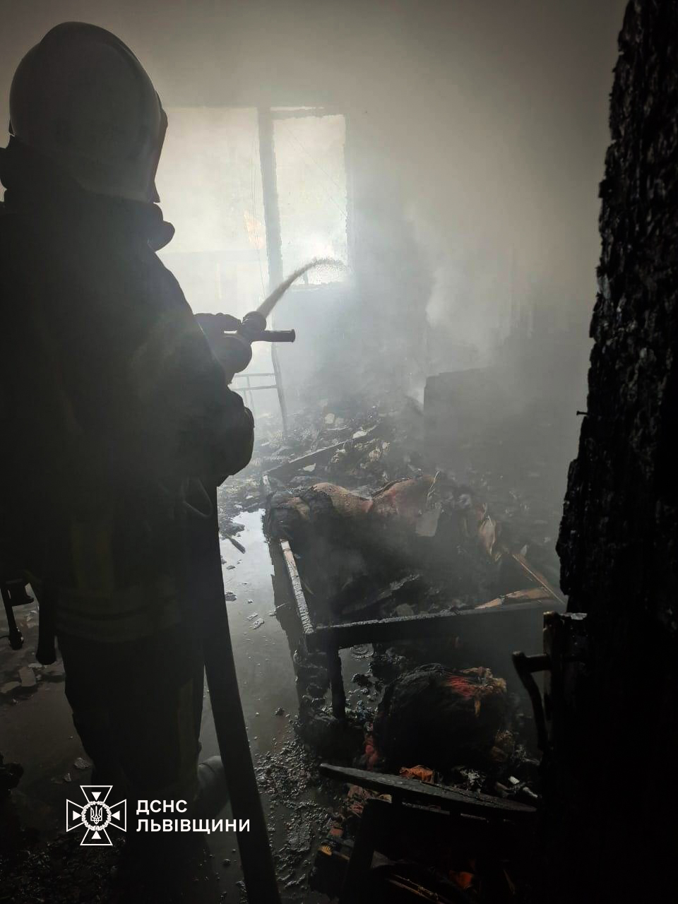 У Стрию на Львівщині горіла квартира