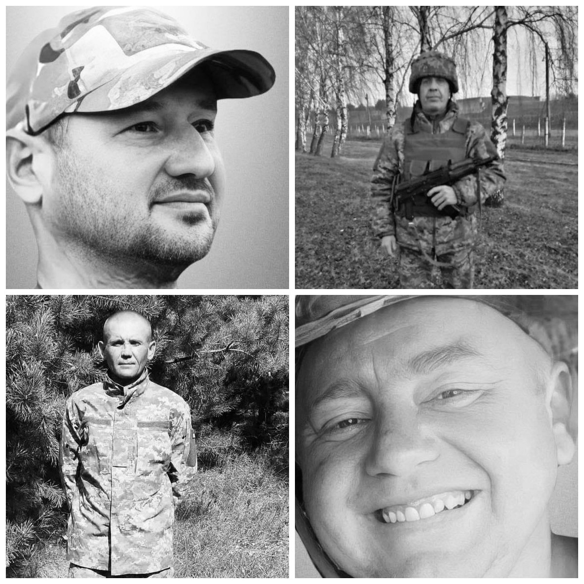 Загинули на сході і Запоріжжі. Львівщина прощається із чотирма захисниками