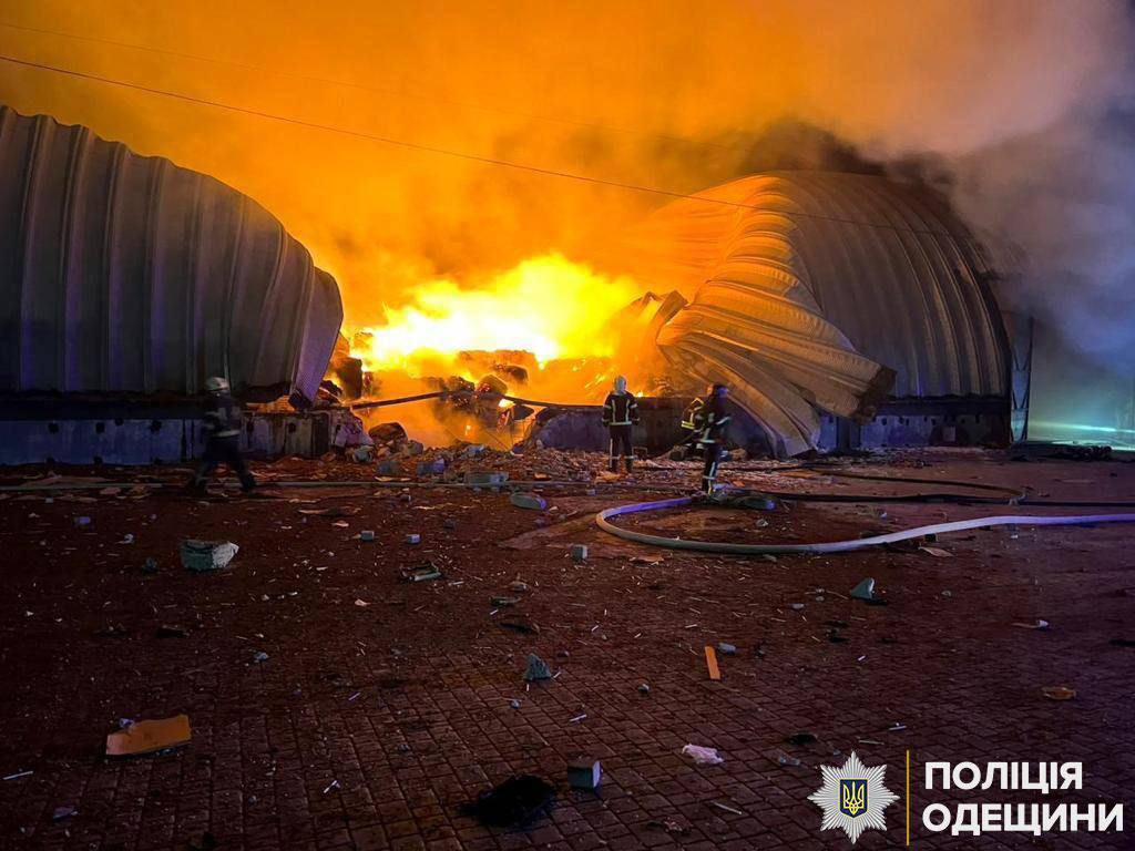 Під час атаки Росія знищила в порту на Одещині 60 тонн зерна
