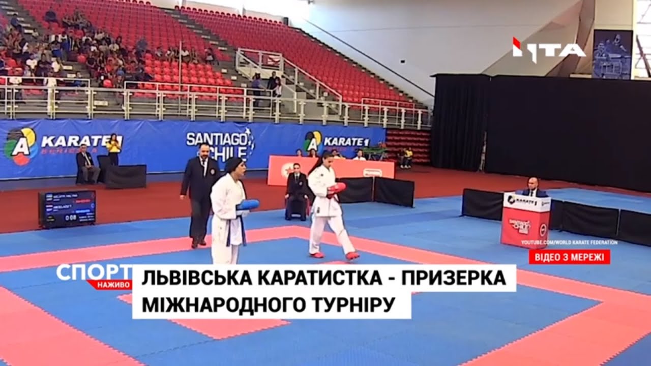 Галина Мельник виборола бронзову медаль 1 етапу турніру серії А з карате