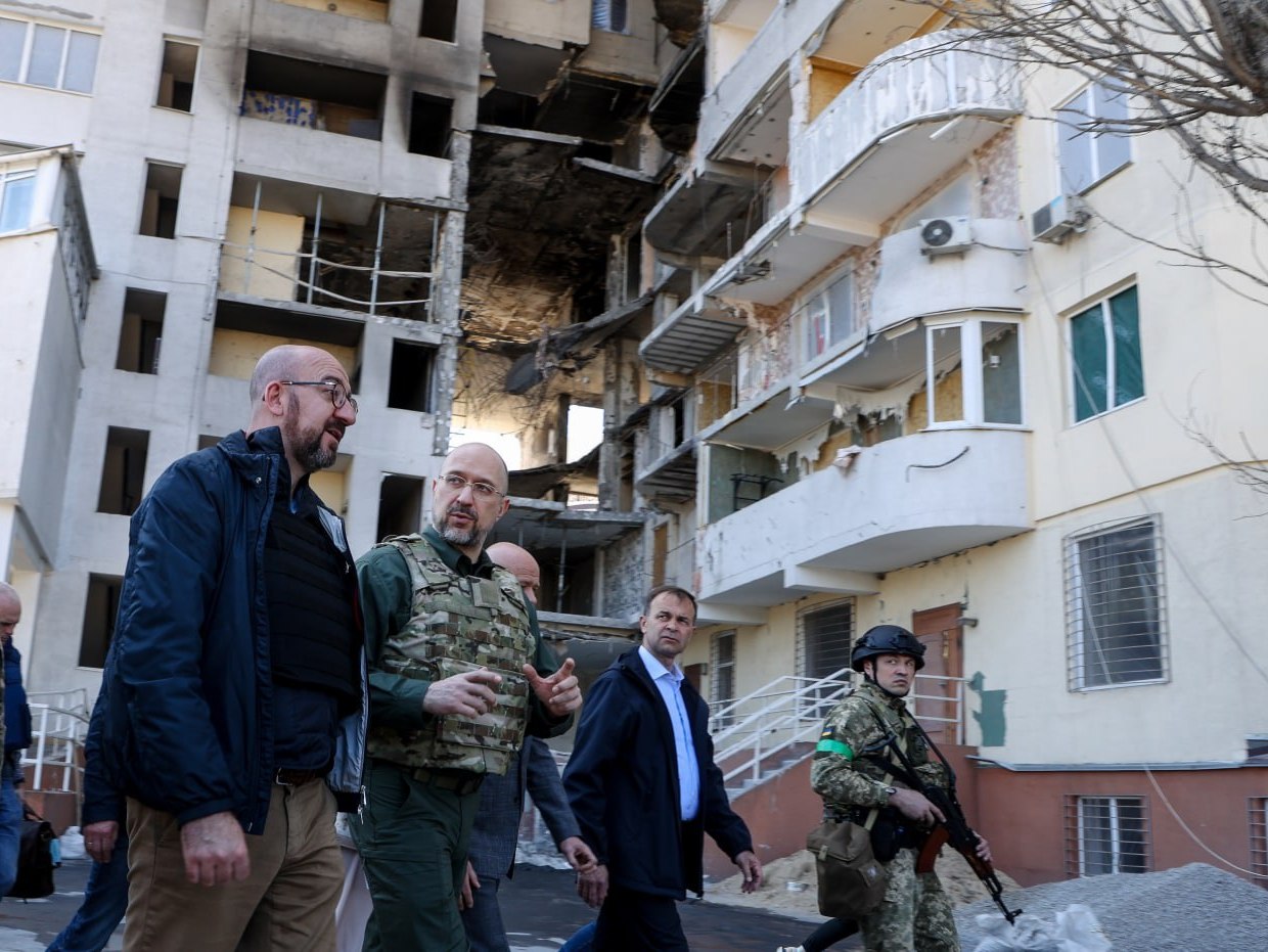 Росія обстріляла Одесу під час візиту голови Євроради