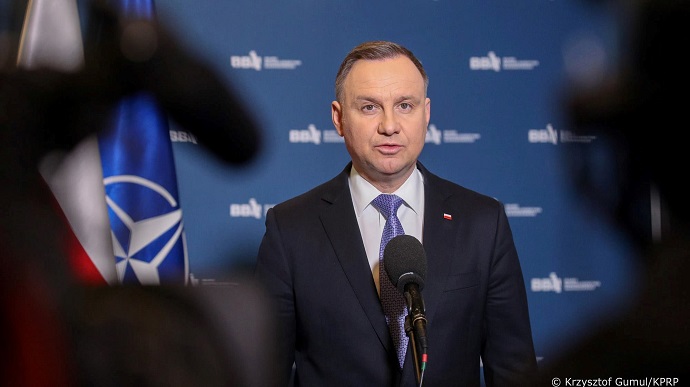 Події в Ізраїлі сприяють Росії та відвертають увагу від України - Дуда