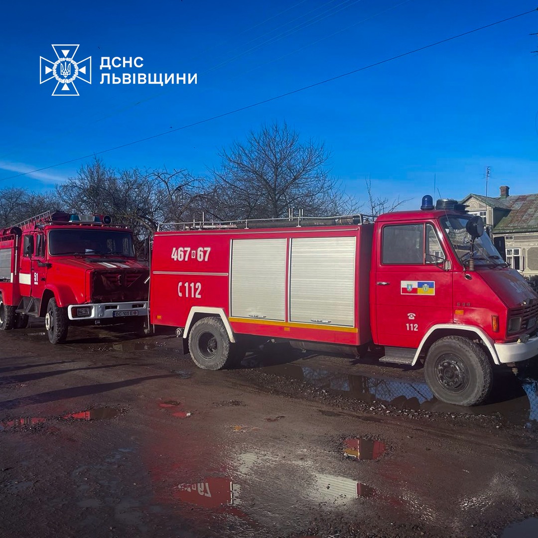 На Львівщині горів житловий будинок: загинув 60-річний власник (фото)