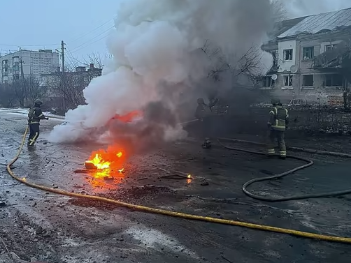 Росіяни обстріляли Харківщину: виникла пожежа, населені пункти залишилися без світла