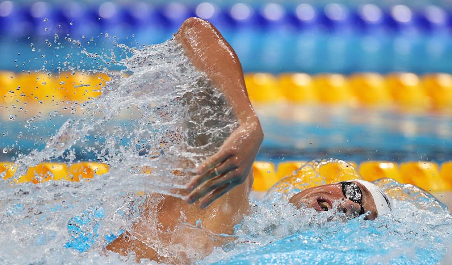 І знову бронза. Романчук виграв медаль у плаванні на Олімпіаді в Токіо