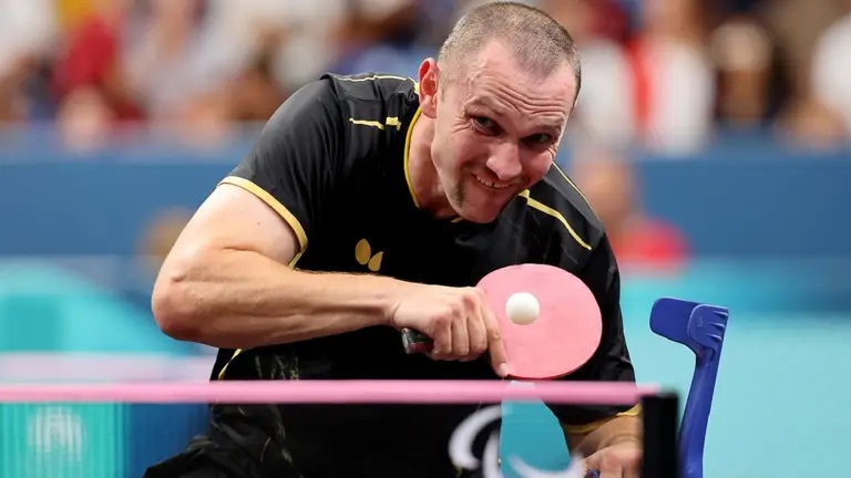 Паралімпіада-2024: Віктор Дідух з Львівщини здобув золоту медаль з настільного тенісу
