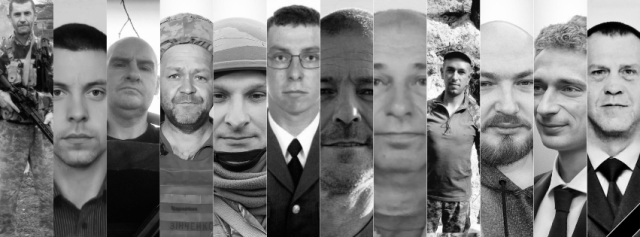 Сьогодні Львівщина прощається зі дванадцятьма захисниками (фото)