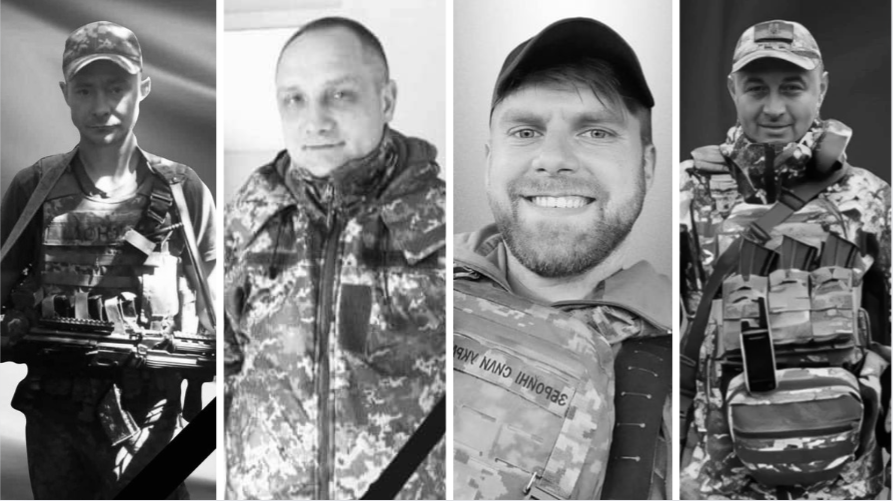 Загинули на східному напрямку: Львівщина прощається з чотирма Героями