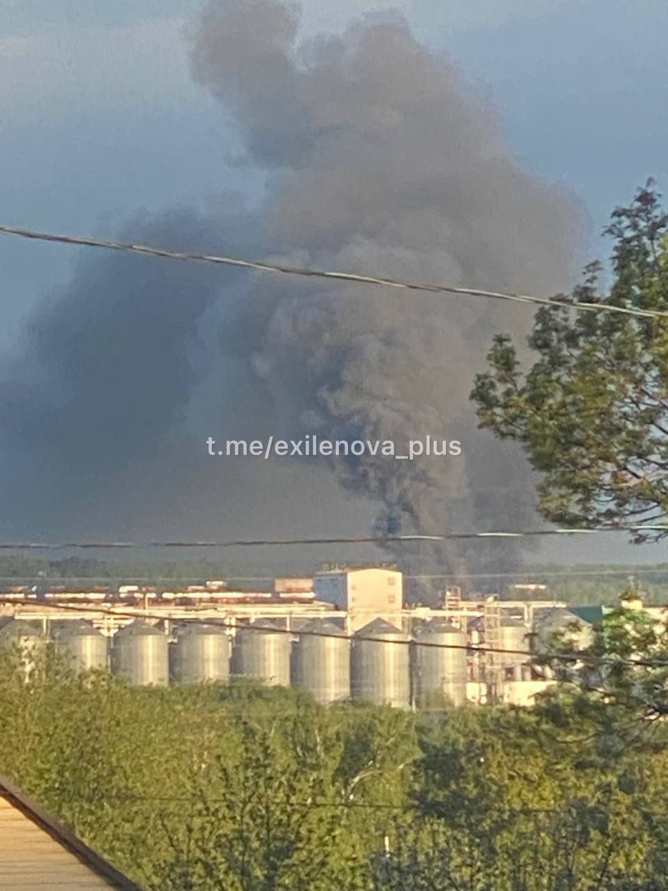 У Саранську горить завод, що виготовляє кабелі для дронів армії РФ (ВІДЕО)