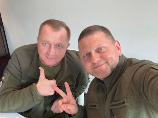 Дякую, що були поруч. Залужний із натяком привітав керівника Генштабу з Днем народження
